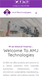 Mobile Screenshot of amjtechnologies.com